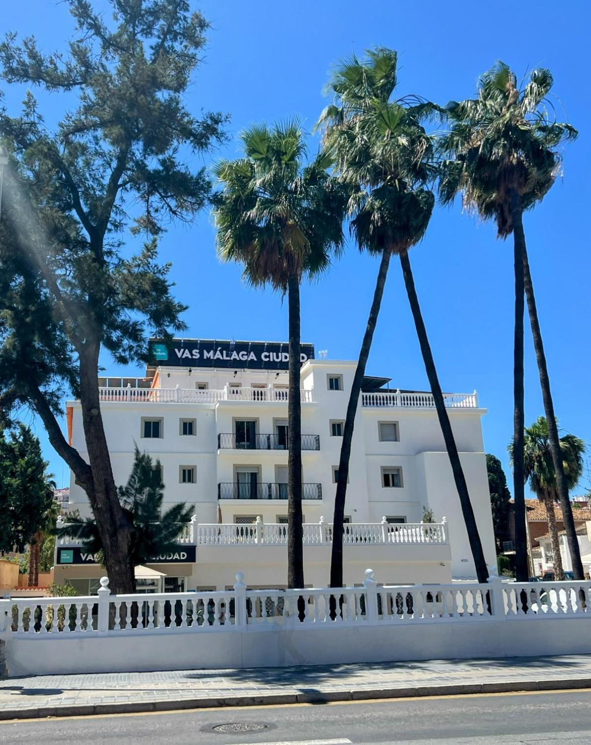 Hotel Vas Malaga Ciudad Exterior foto